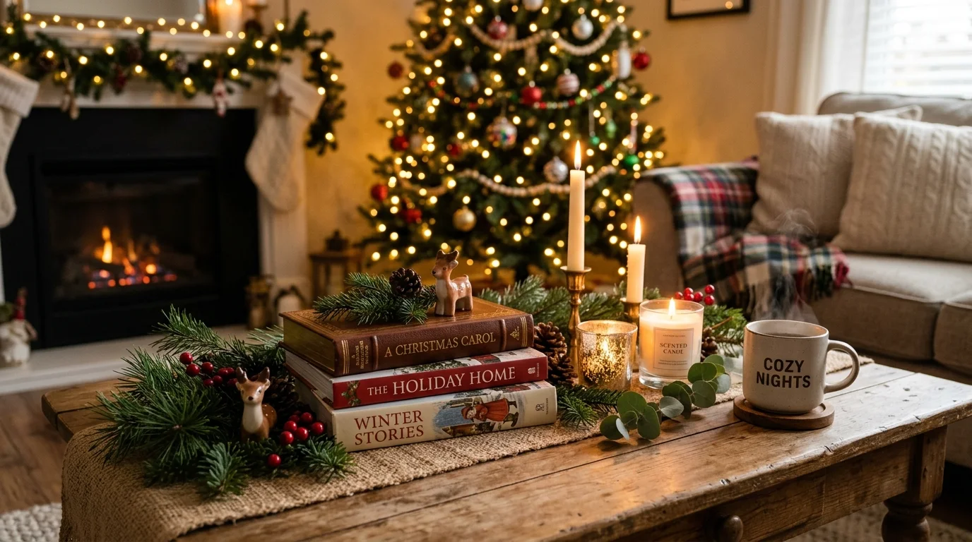 Mix metallic accents for soft sparkle