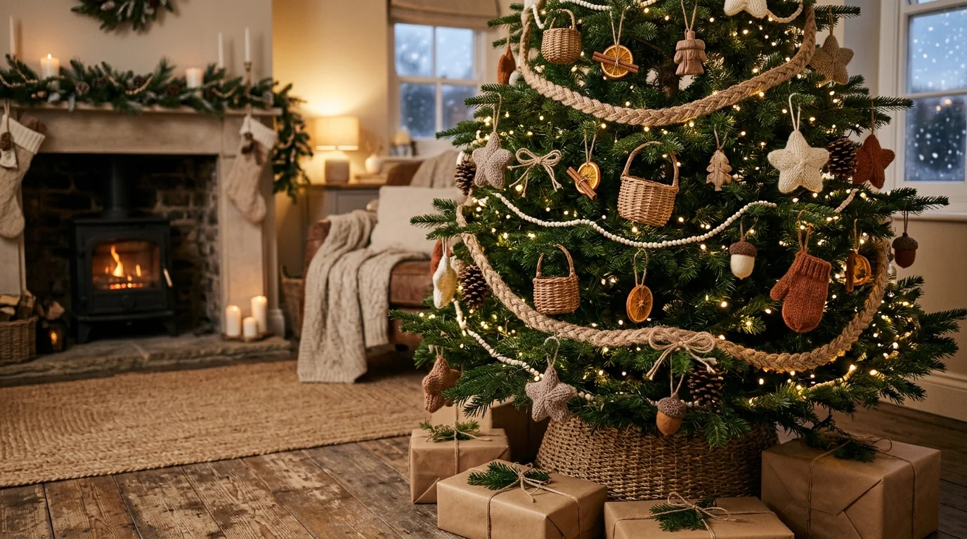 Add small bundles of greenery or herbs