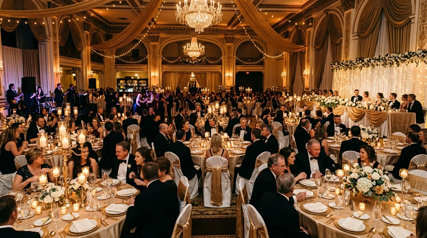 Finish with gold favor packaging