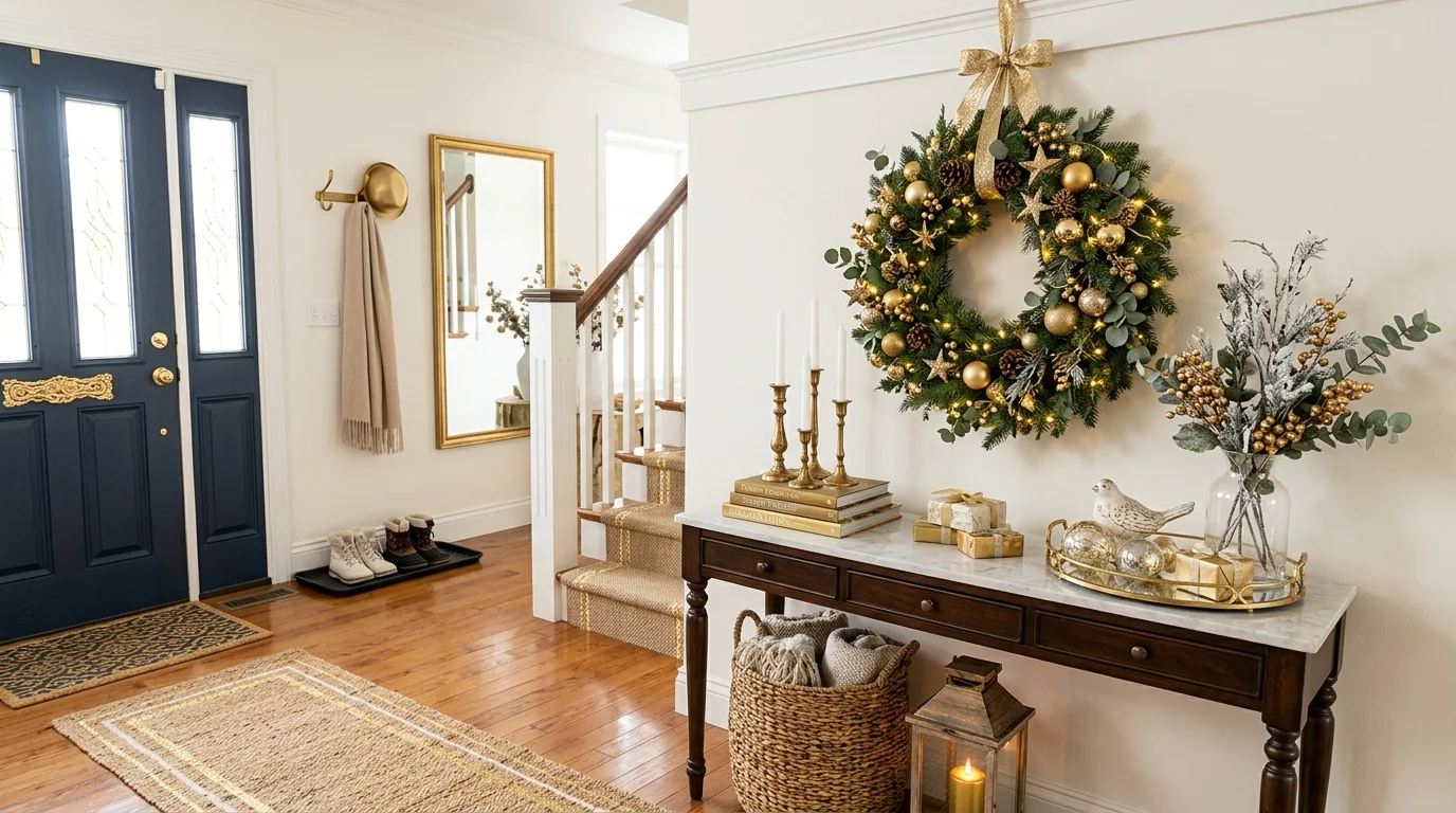 Create a full mantel garland