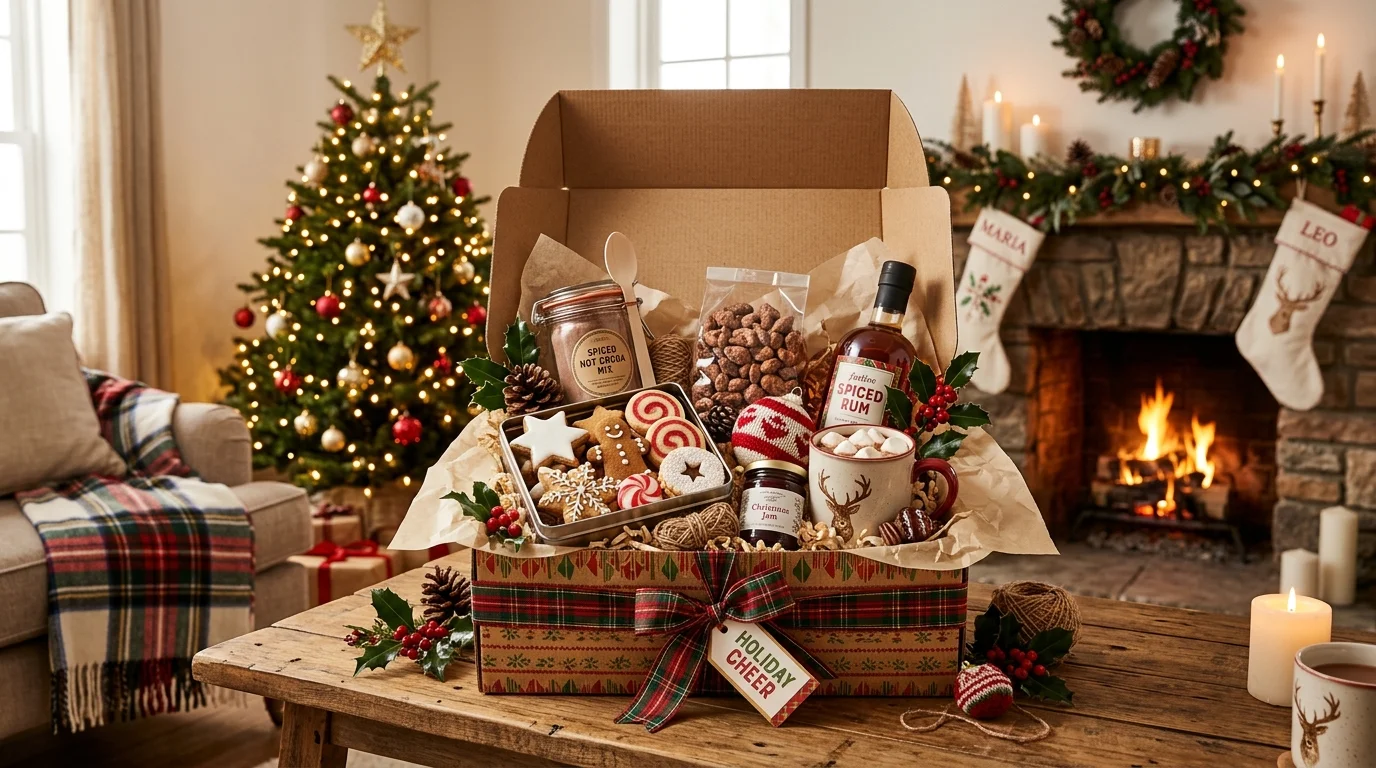 Give a money plant or small indoor plant