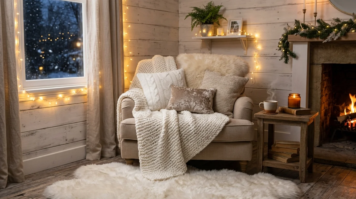 Create a snowflake photo backdrop