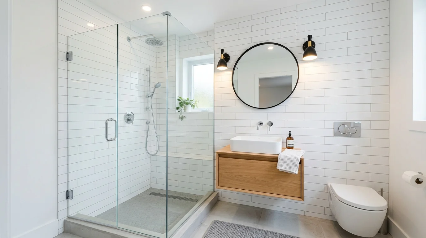 Use peel-and-stick floor tile