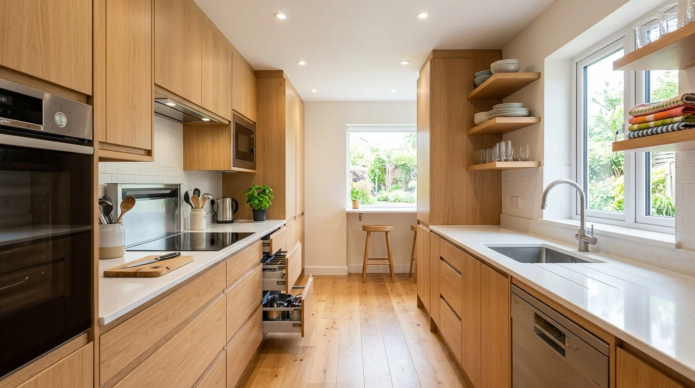 Install brighter task lighting