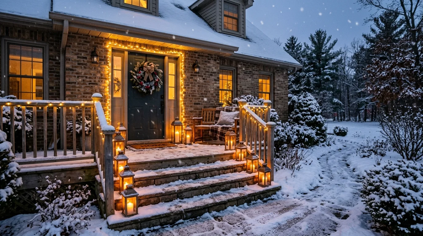 Finish with subtle string lights