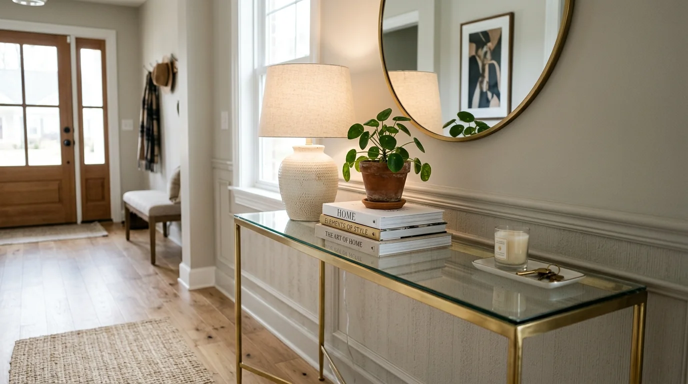 Style a small seasonal vase