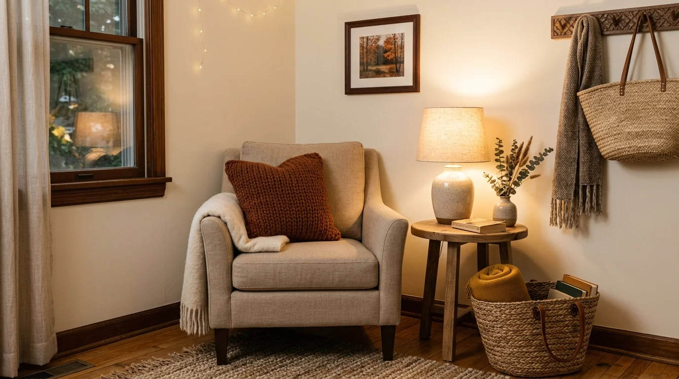 Choose one strong accent color