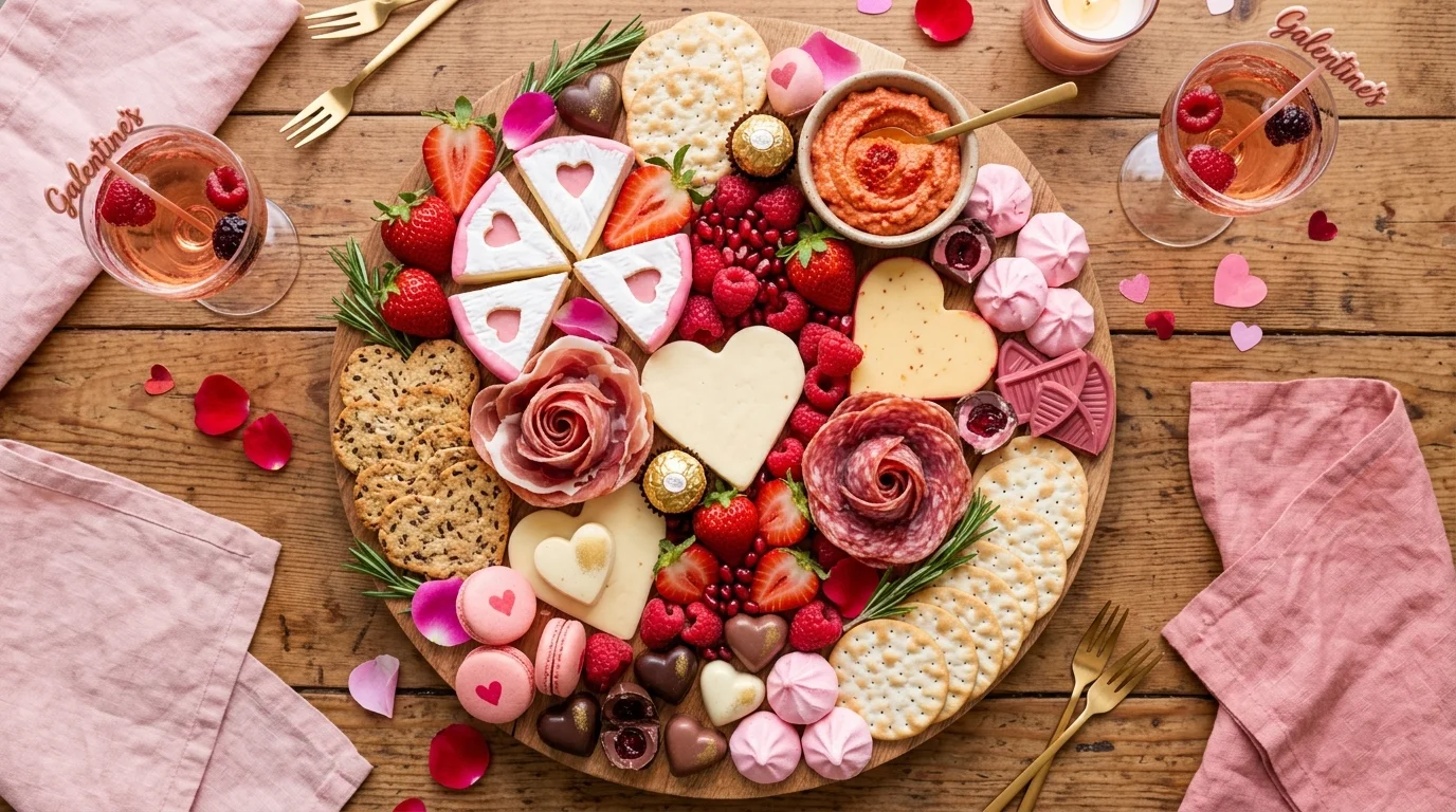 8 Galentines Charcuterie Board Ideas for a Fun Girls Night Celebration