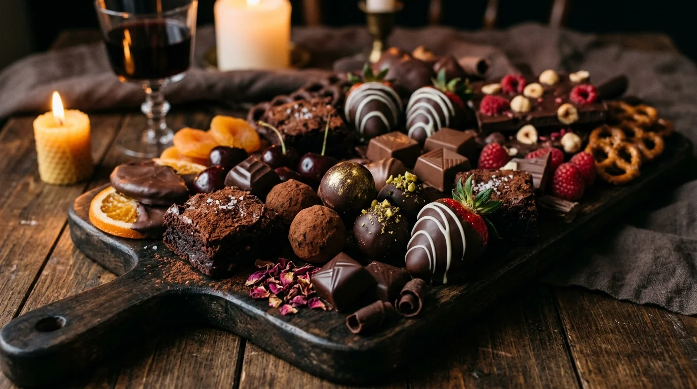 Make a sweet dessert board