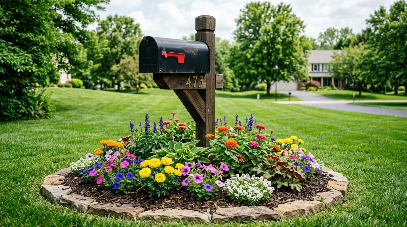 10 Mailbox Landscaping Ideas to Make Your Front Yard More Attractive