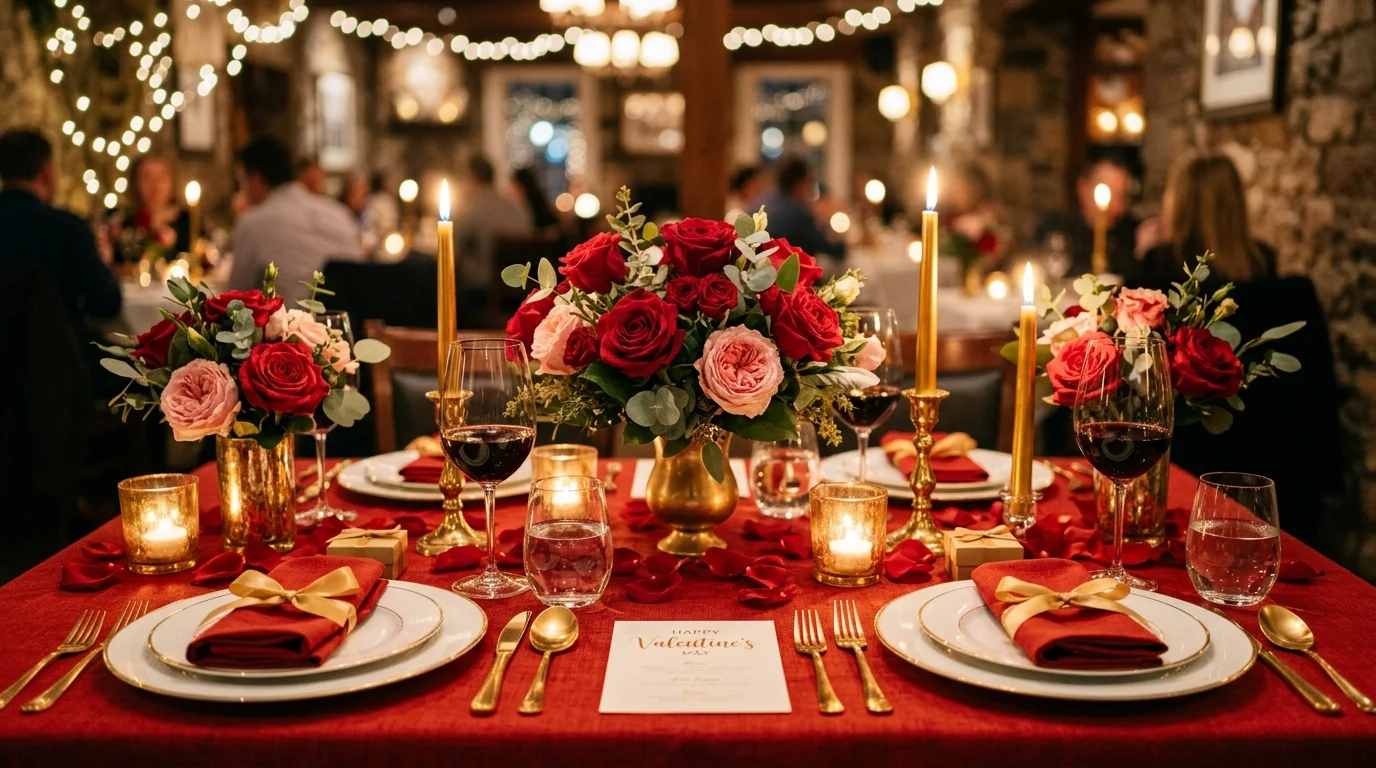 12 Valentines Table Setting Ideas for a Romantic Dinner at Home