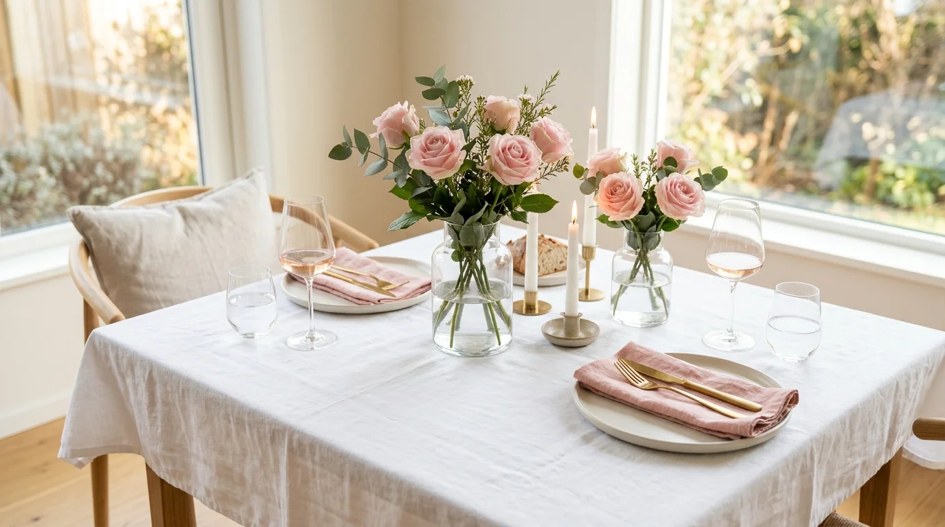 Layer plates with soft linens