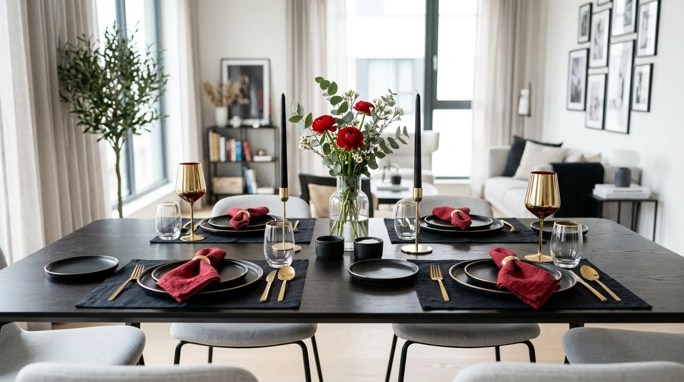 Use heart-shaped details sparingly