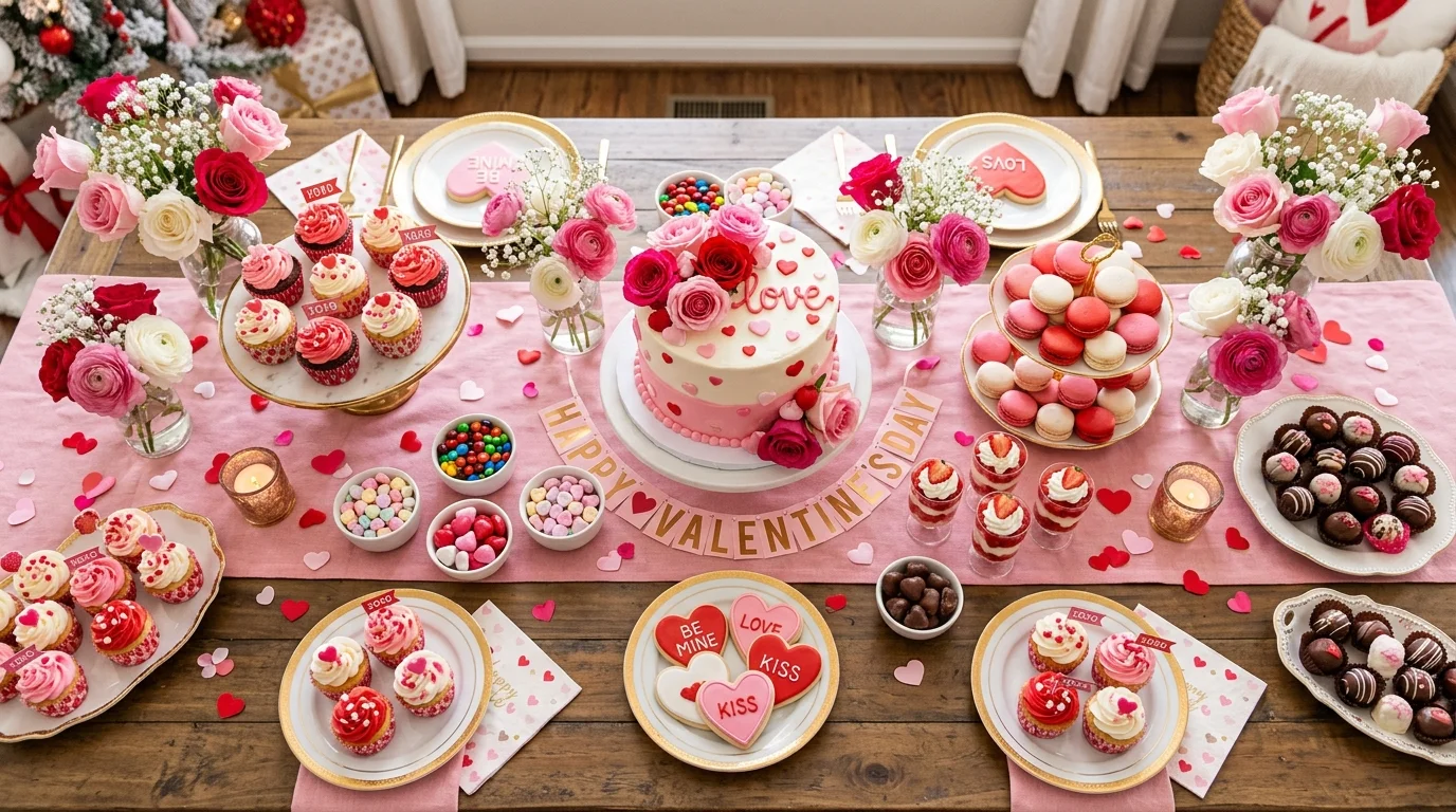 Finish with a soft fabric runner