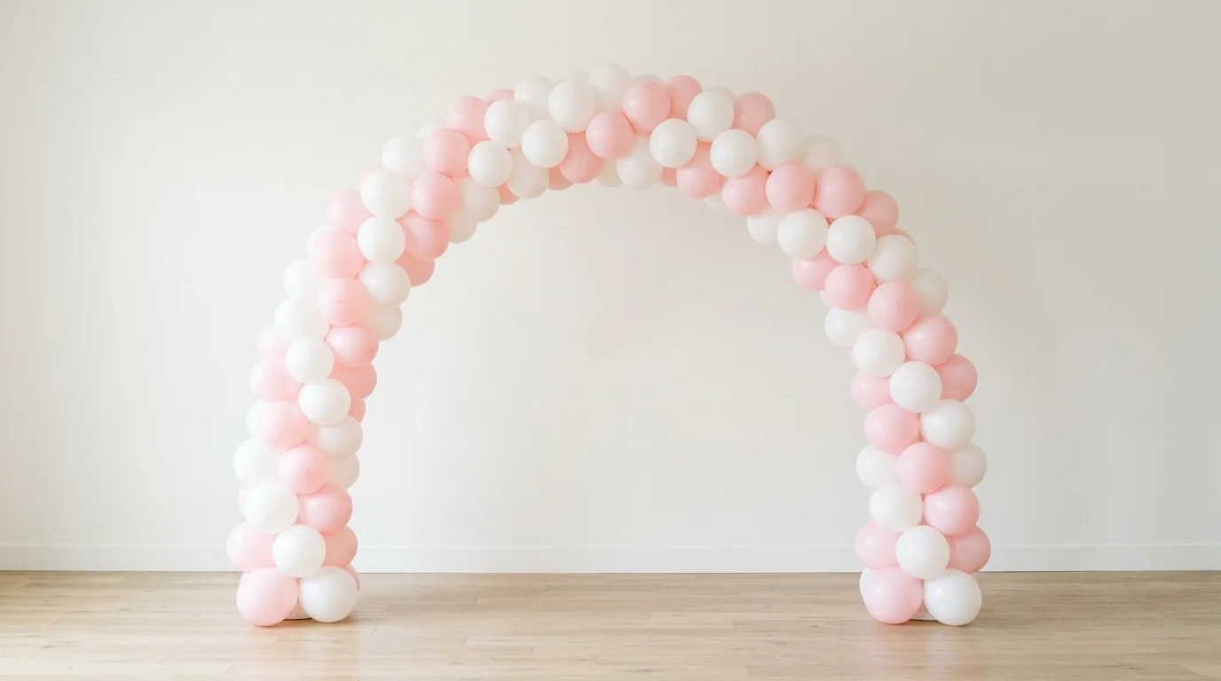 Try a half arch over a dessert table
