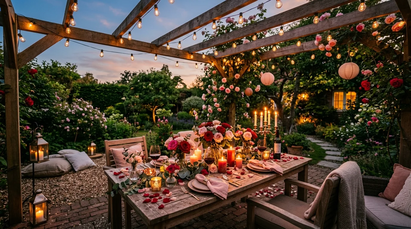 11 Valentines Outdoor Decor Ideas to Create a Romantic Backyard Setup