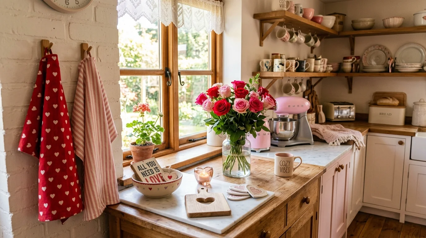 8 Valentines Kitchen Decor Ideas to Add Love to Your Cooking Space