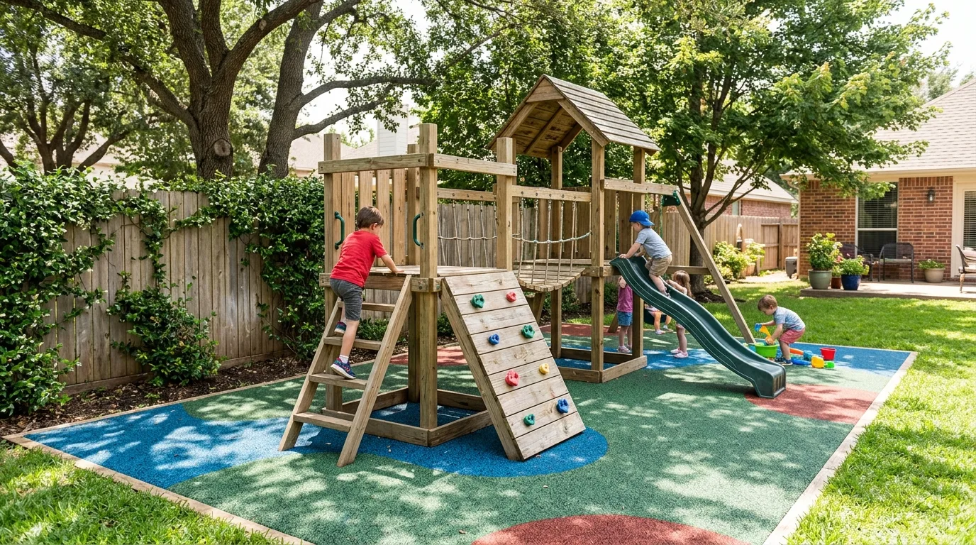 9 Children's Garden Play Area Ideas for Fun and Safe Backyard Activities