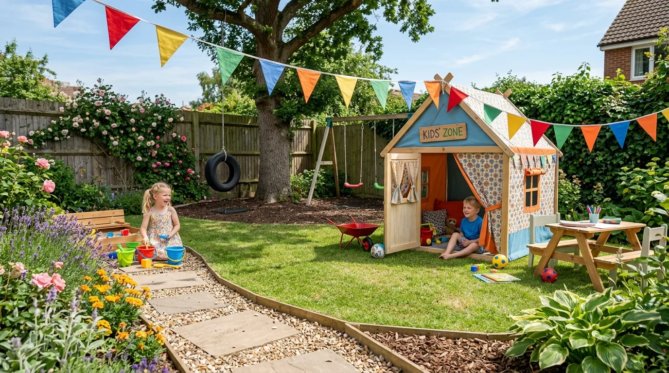 Garden path for children