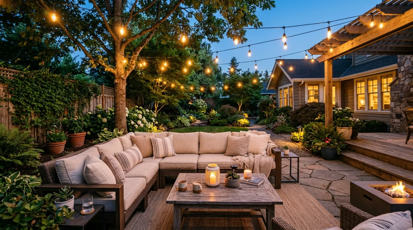 12 Cozy Backyard Ideas to Turn Your Outdoor Space Into a Relaxing Oasis