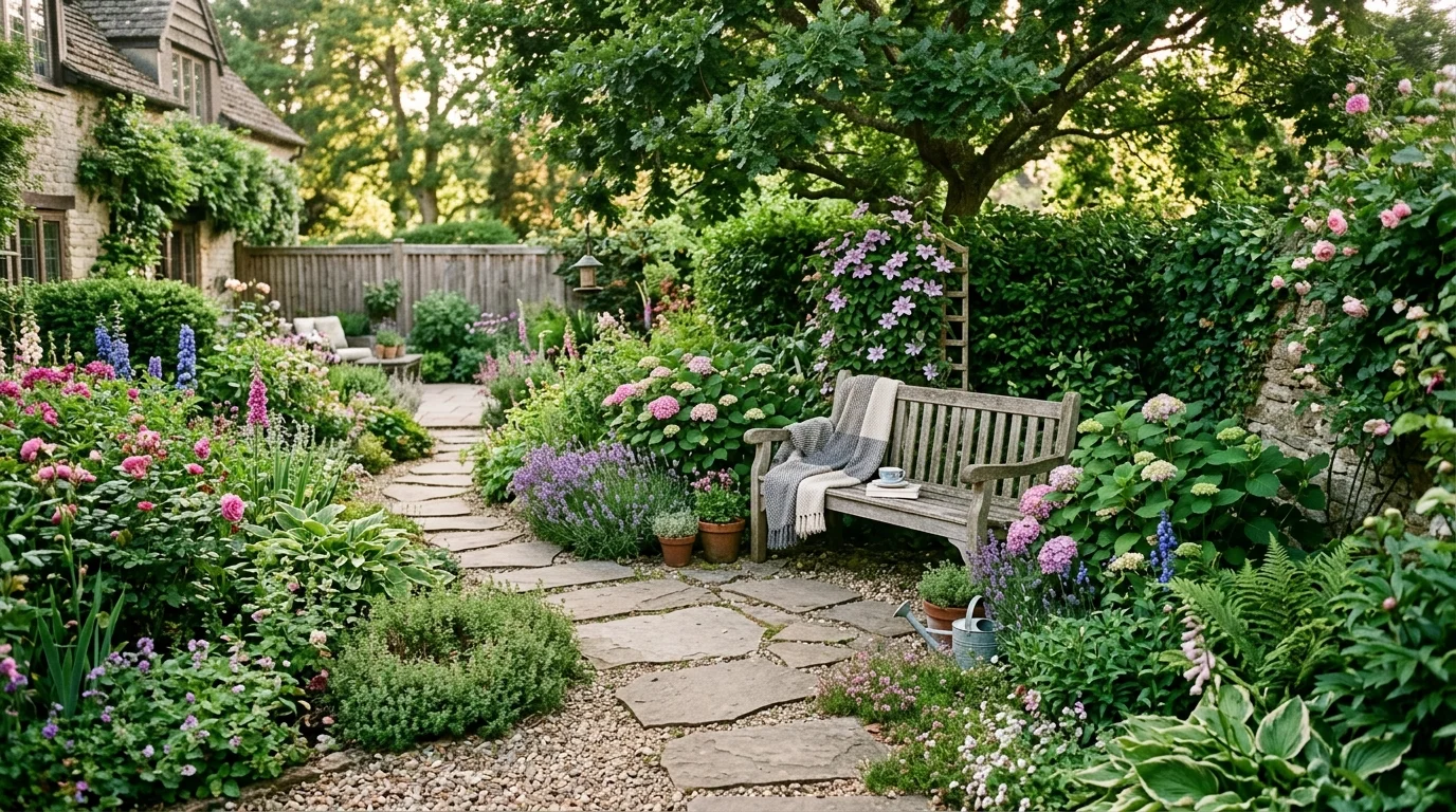 Mix lanterns and candles at different heights