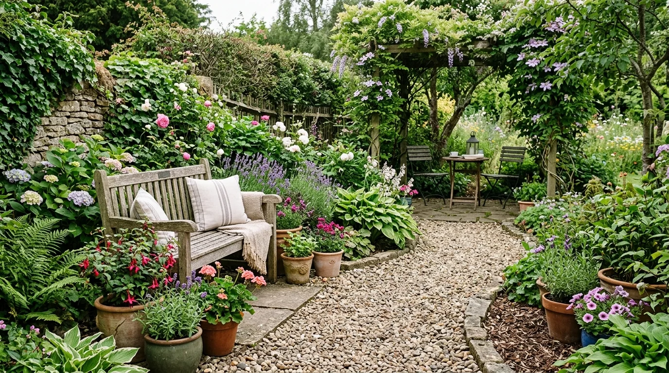 Hang a hammock or swing chair