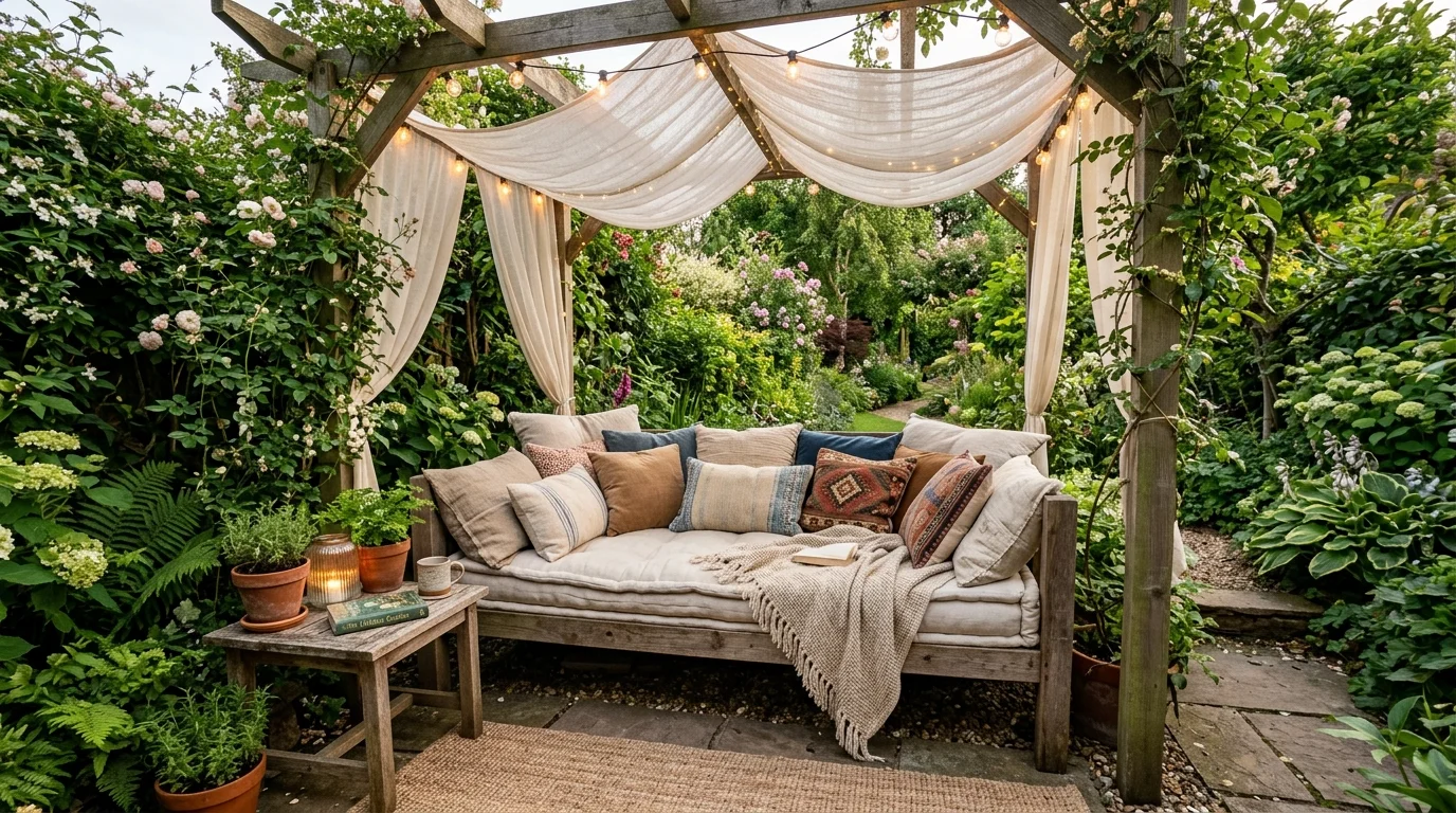 Use warm lantern lighting