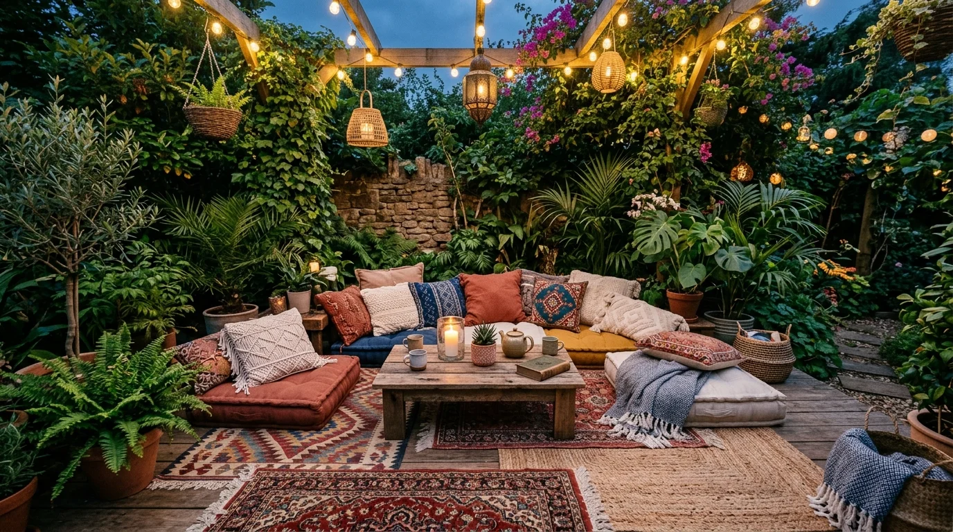 Add accent lighting around the perimeter