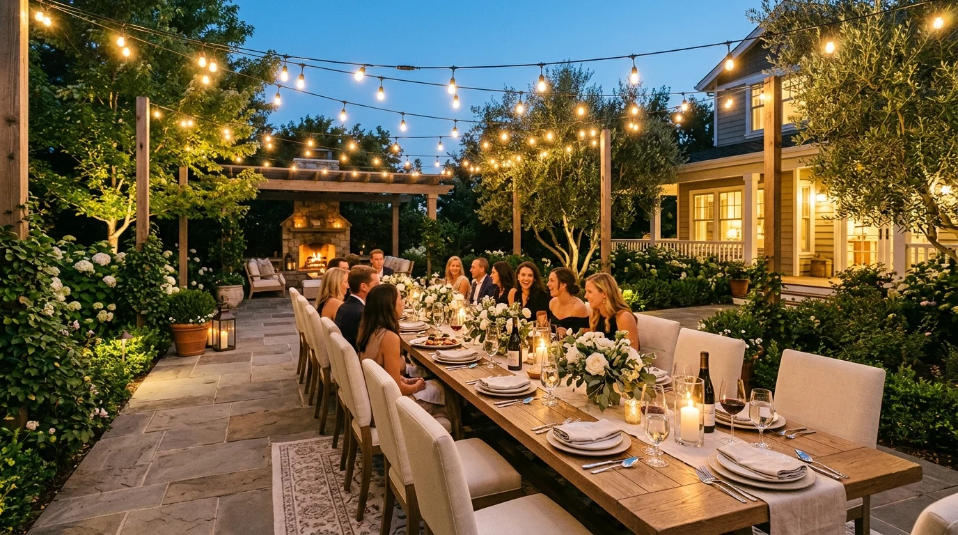 8 Elegant Backyard Ideas to Create a Stylish Outdoor Entertaining Area