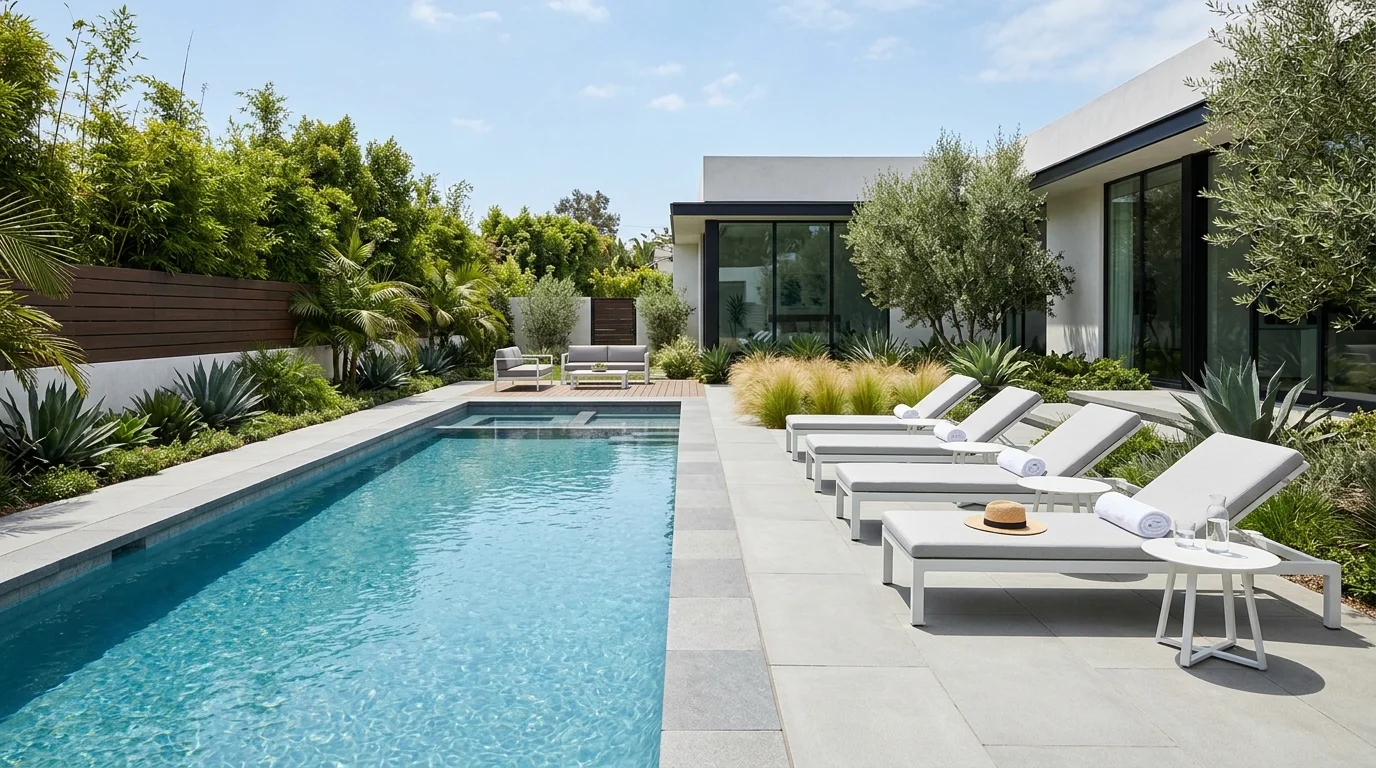 Add a fire bowl or lantern cluster