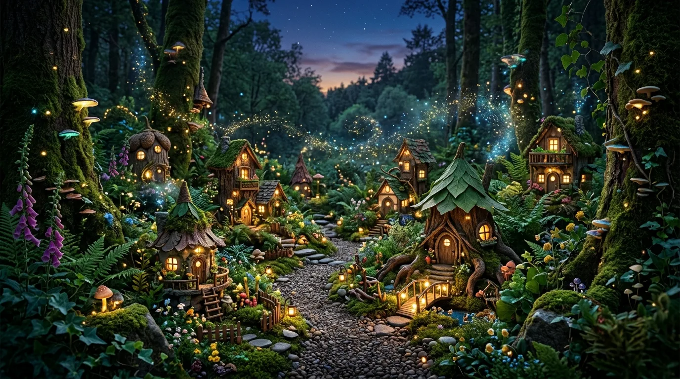 Finished fairy corner