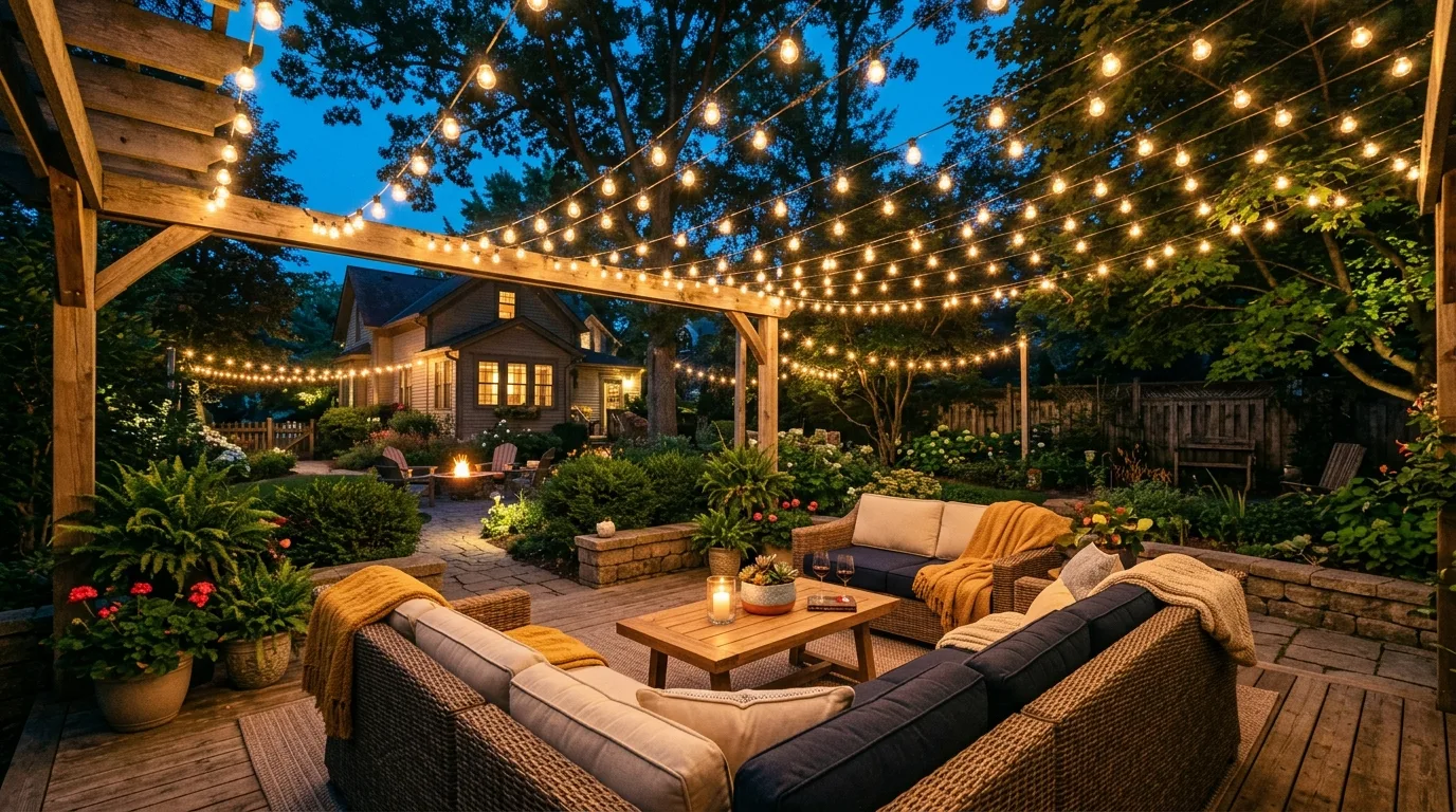 9 Backyard Lighting Ideas to Create a Warm and Inviting Atmosphere