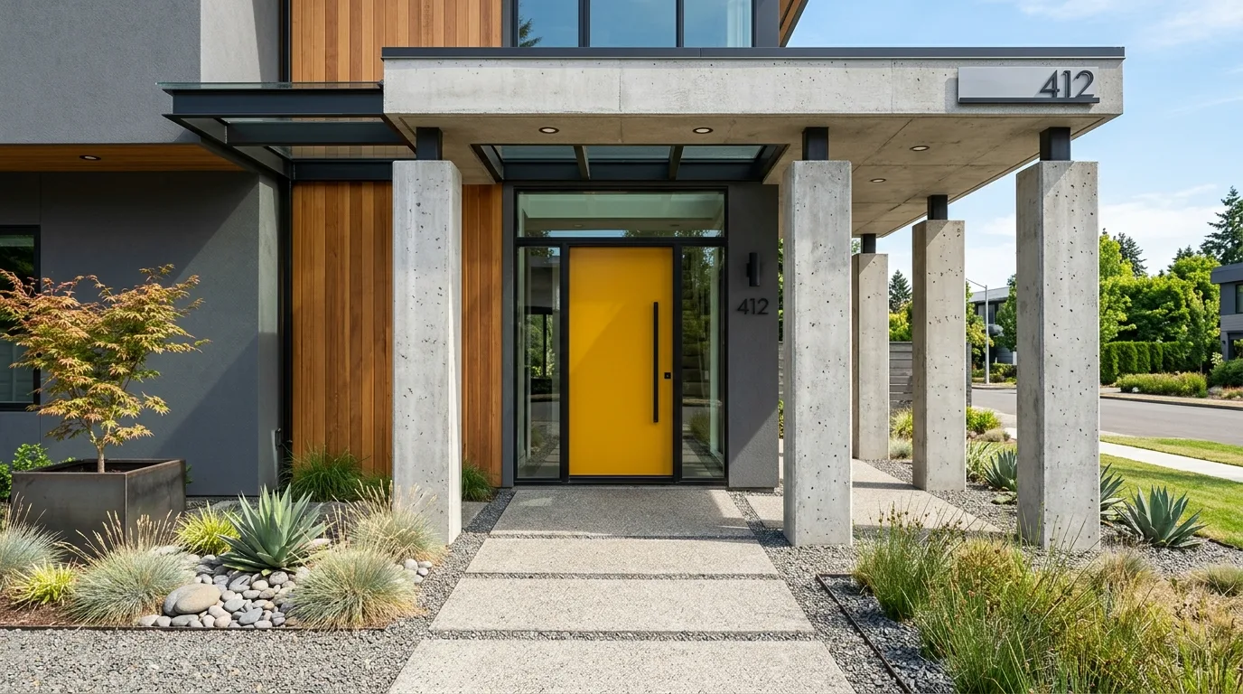 Add wood accents for warmth