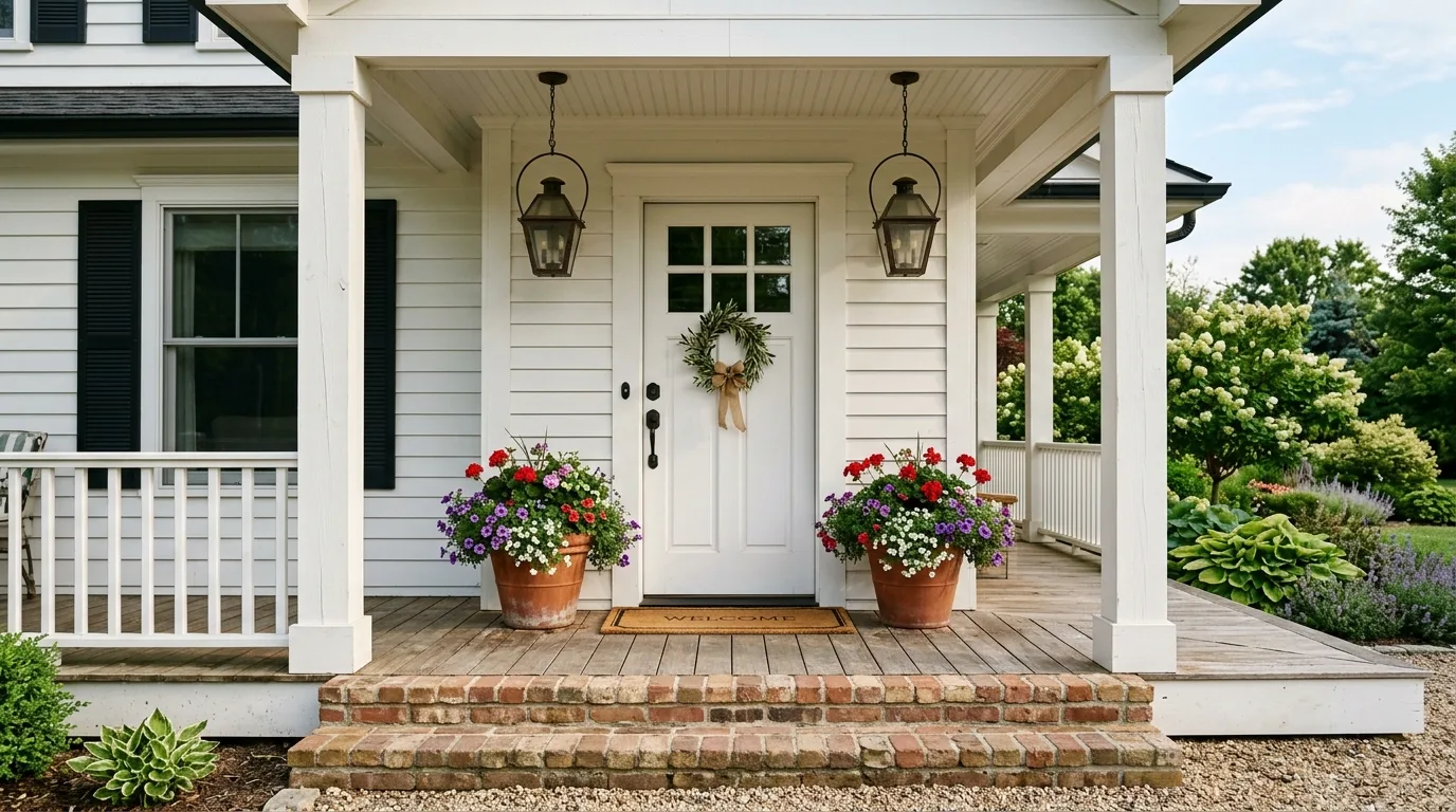 Upgrade the front door color