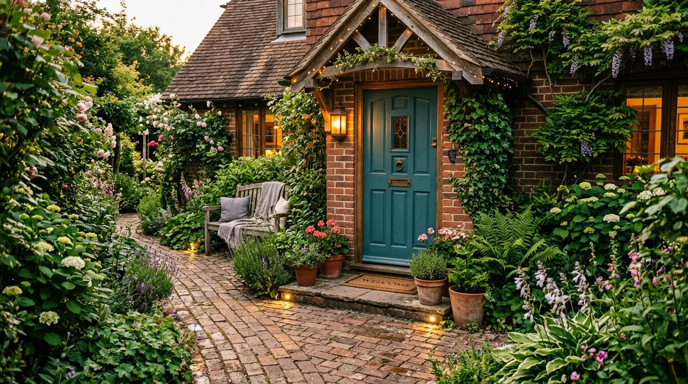 Use oversized planters for impact