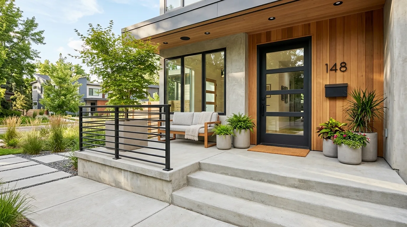 9 Modern Front Porch Inspiration Ideas for a Stylish Home Exterior