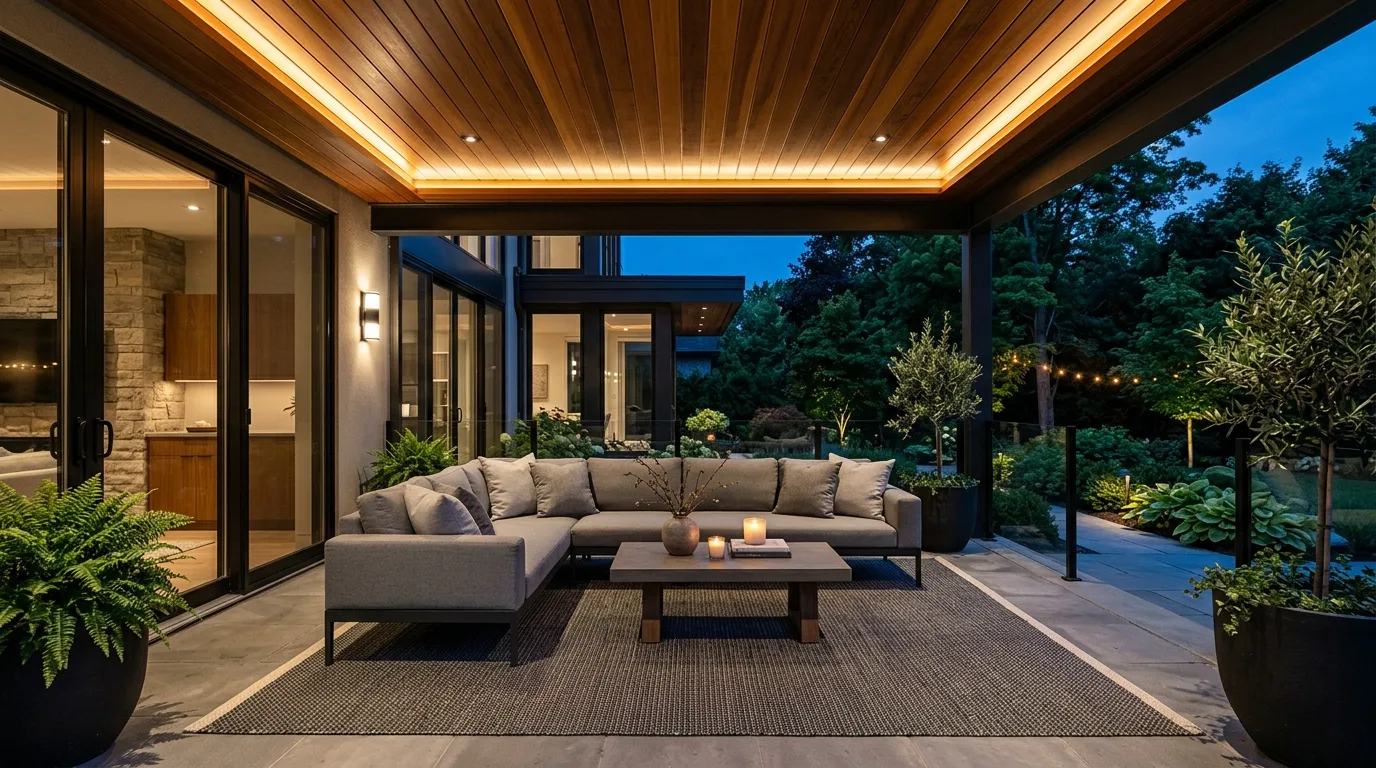 Choose a black or wood front door