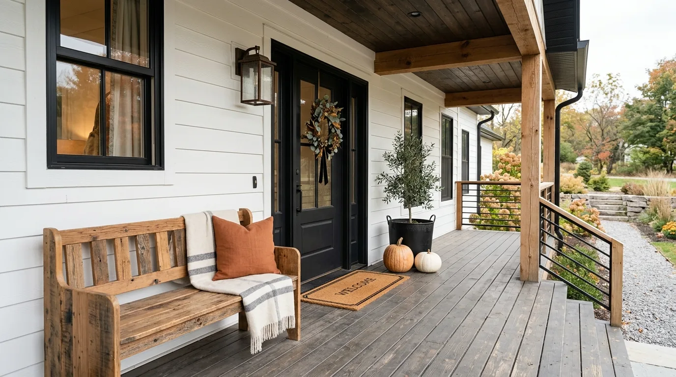 Keep the railing sleek and minimal