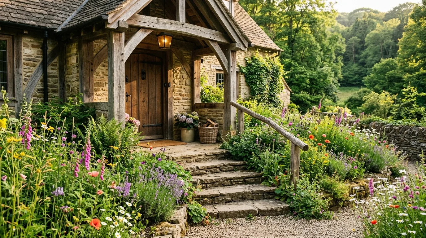 Use glass panels or sidelights thoughtfully