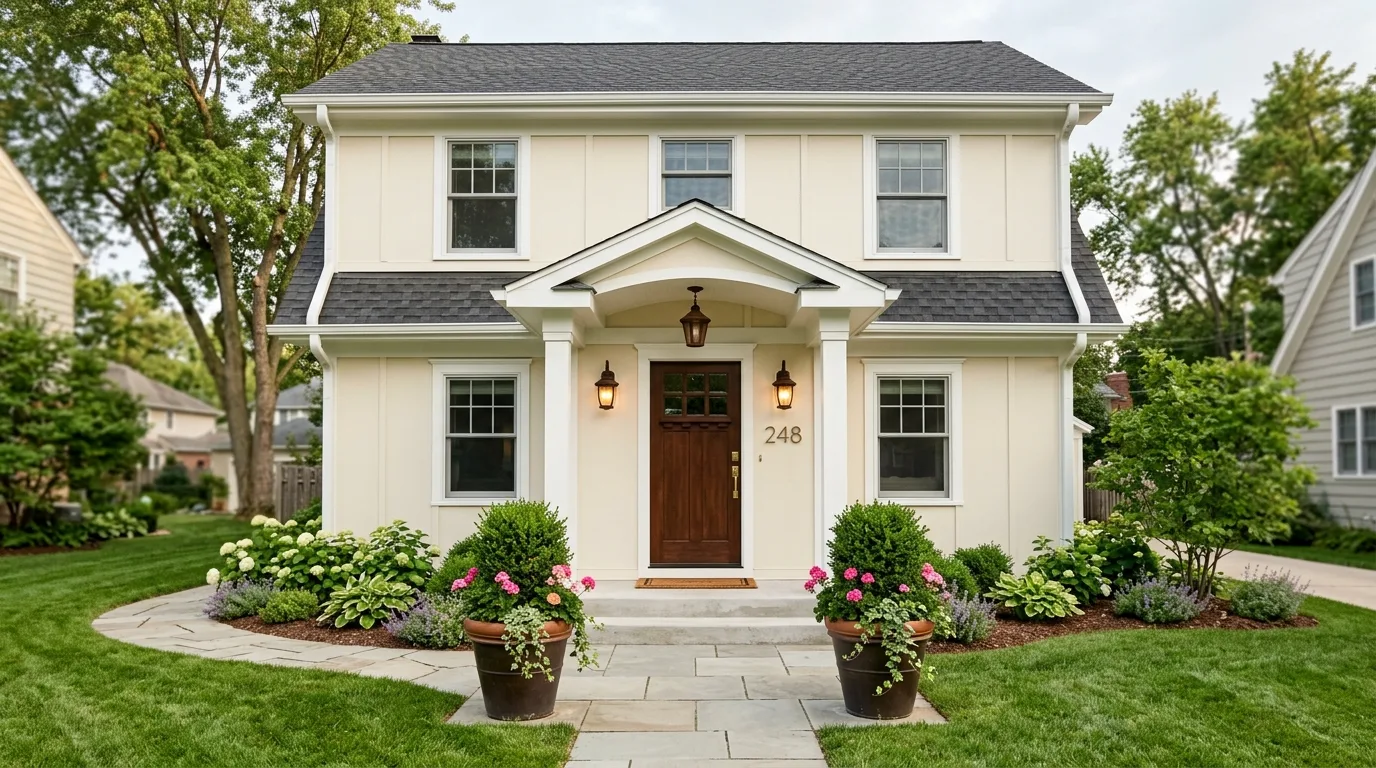 Upgrade the front door area