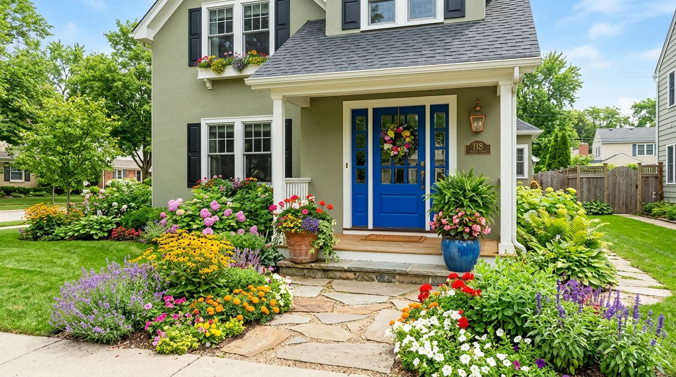 Keep lawn edges and hardscape neat