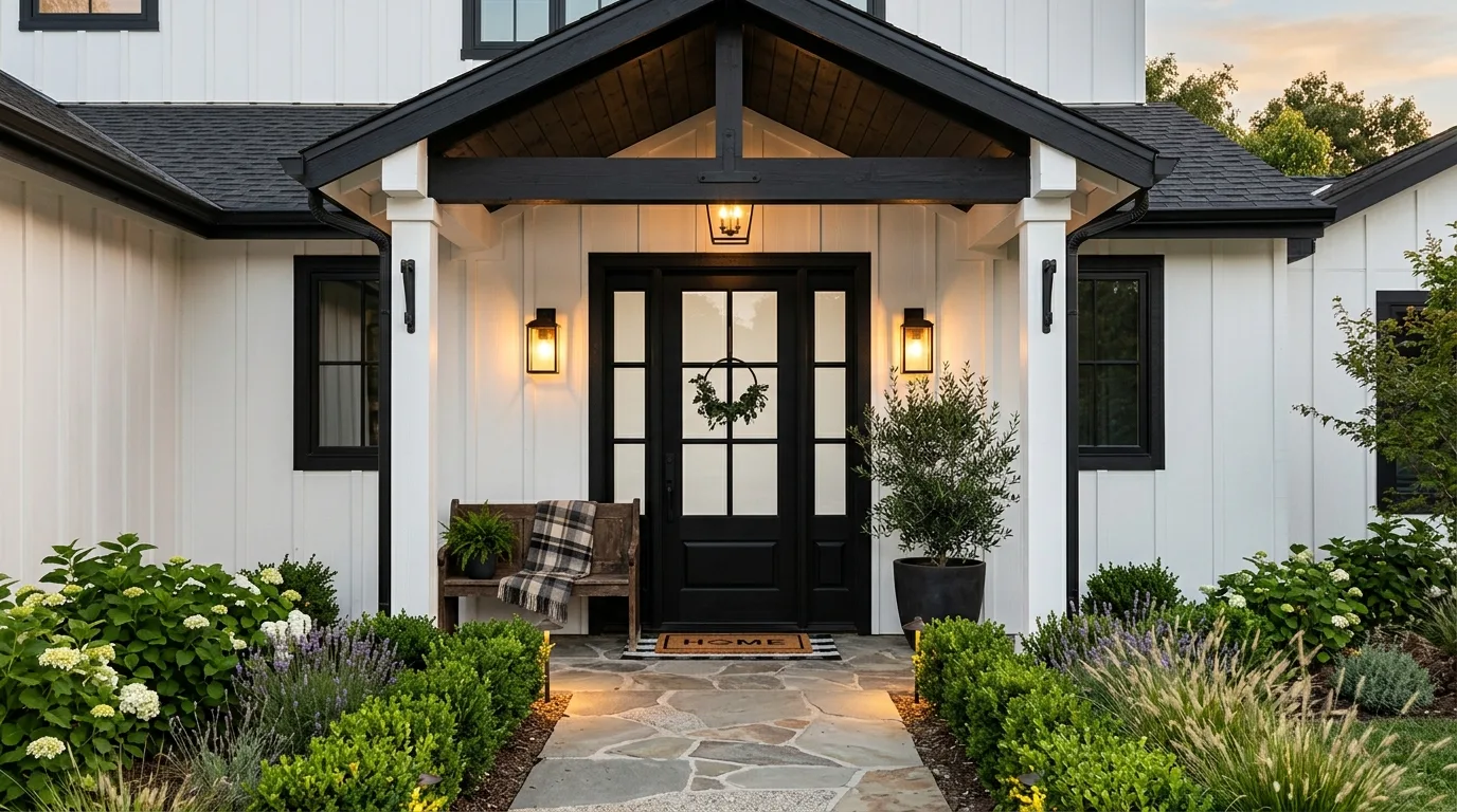 Use contrasting texture near the steps