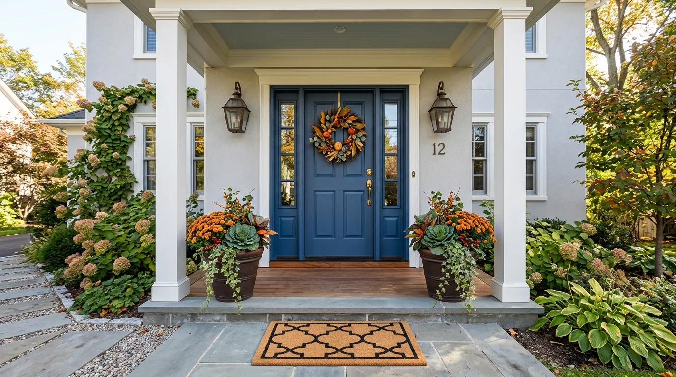 9 Outdoor Entry Decor Ideas to Style Your Front Door Area Beautifully
