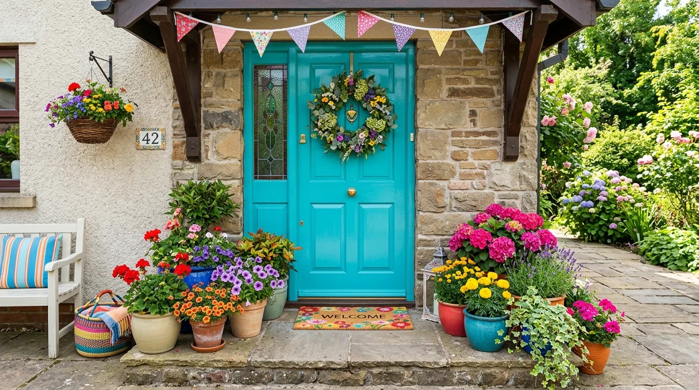 Keep one basket or storage piece nearby