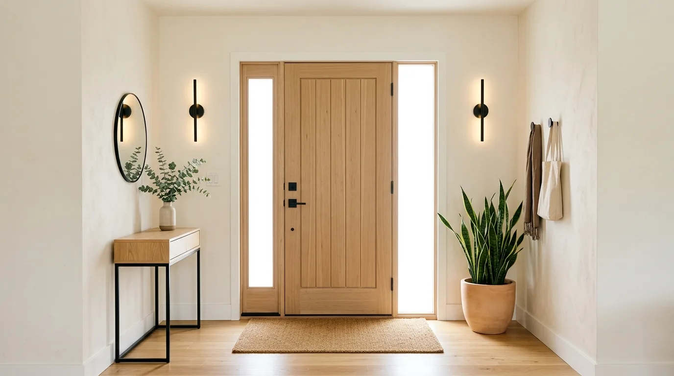 Add soft lighting for evening charm