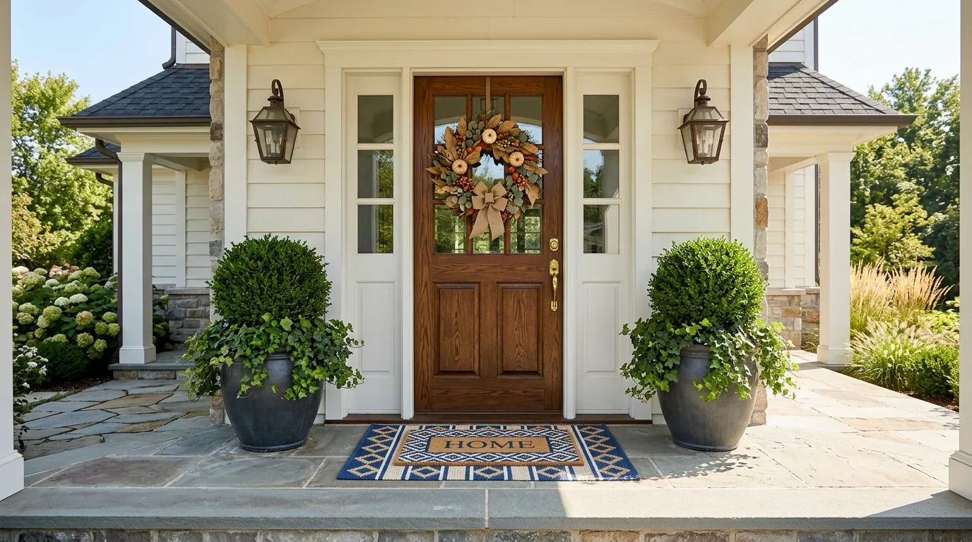 11 Front Door Entryway Ideas to Create a Warm and Inviting Welcome
