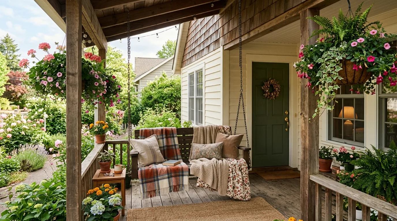 Style the space with planters and baskets