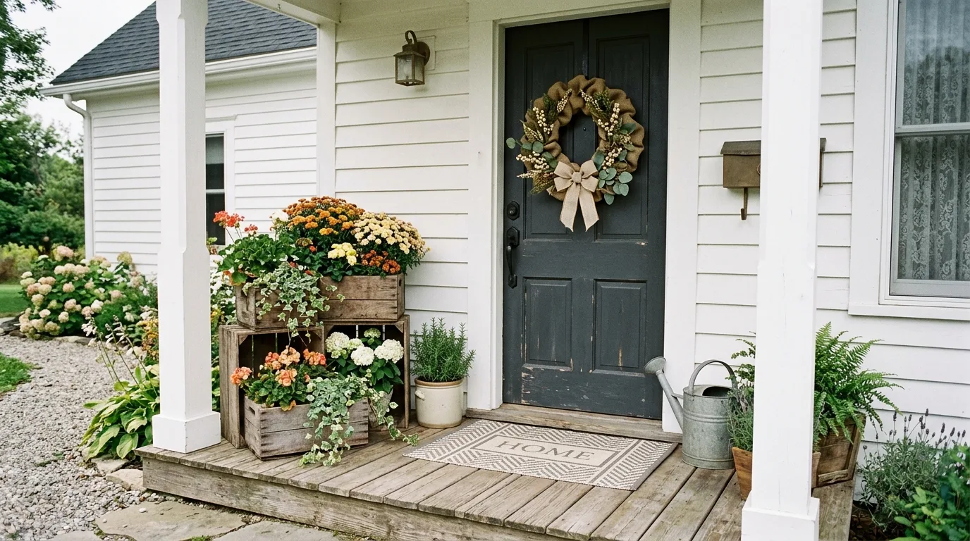 Bring in weathered wood texture