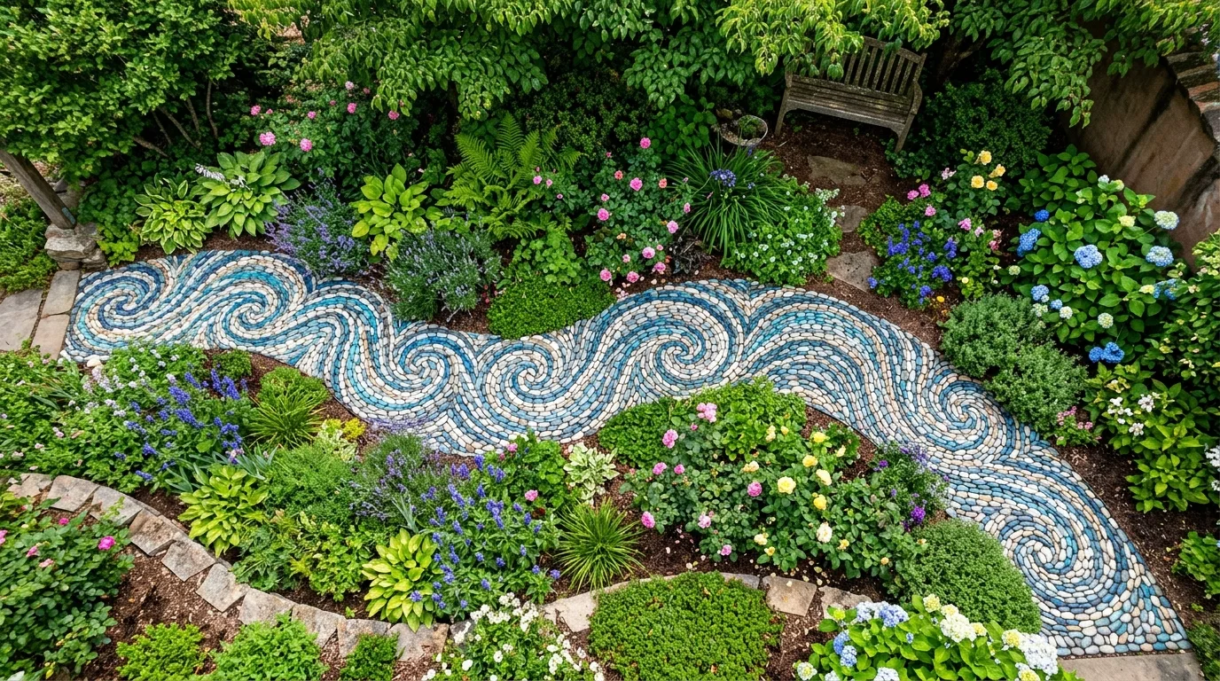 Mosaic sculpture