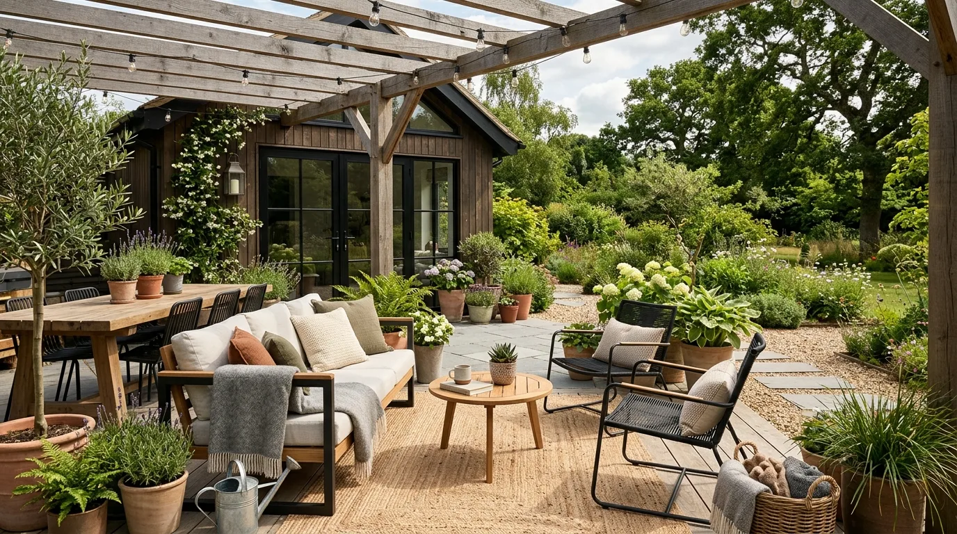 Modern cottage dining